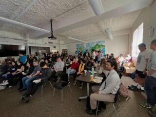 Waiting for the @nasaartemis launch with @uclaepss