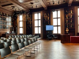 room where the PhD defense takes place