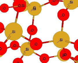 a-quartz
                    structure