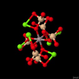 Pyrope subcell (Al-centered)